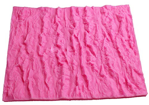 unknowns Tree Bark Texture Silicone Mold Cake Fondant Impression Mat Decorating Supplies Cake Mold