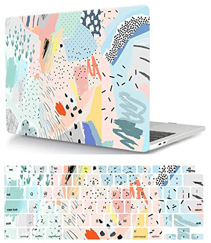 Custodia per Macbook Air 11 pollici 2015 2014 2013 2012 2011 2010 Pubblicazione Modello A1370 A1465, Copertina Rigida in Plastica Protettiva e Tastiera Cover, colorato