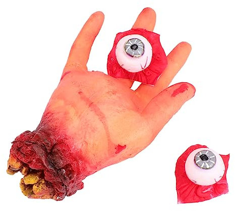 Toyvian 1satz Halloween Deko Teiliges Mit Schaurigen Körperteilen Für Gruselpartys Inklusive Finger Füße Herz Gehirn Augen Für Halloween Dekoration Spukhaus Und Streichaktionen