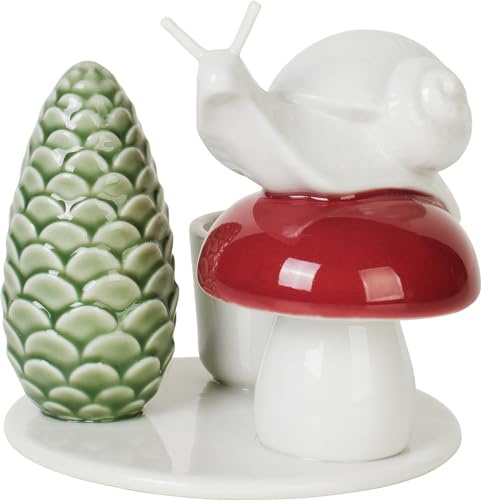 Dottir Nordic Design Winter Stories Snail & Mushroom