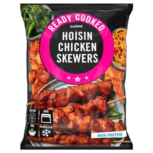 Iceland Ready Cooked Hoisin Chicken Skewers, 340g (Frozen)