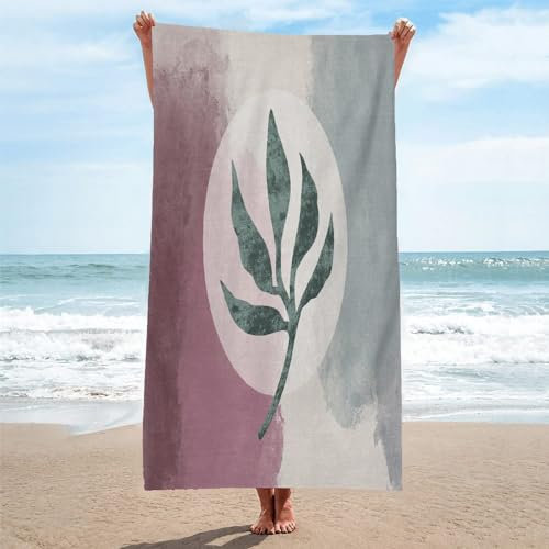 Toalla Playa Redondo Toallas Playa Grande Microfibra Anti Arena Hojas Playa Toallas para NiñA NiñO Adulto Piscina Toalha de Praia Mujer Hombre 200x200cm