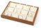Oirlv Wooden Jewellery Tray Stackable Necklace Tray Jewellery Storage Holder for Necklace Display and Organiser