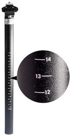 SattelstüTze Gefedert Reggisella MTB 25,4 27,2 28,6 30,8mm 350/450mm Tubo Del Sedile In Lega Di Alluminio Lungo Ingranaggio Fisso Reggisella Estensione Parti Della Bici Aceessori SattelstüTze ( Color