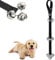 TRHDFW Dog Doorbells dog bells toilet training DoorBells Adjustable Door Press Bell for Hanging on Door Knob, Training Your Puppy Easily with 7 Large Dog Training Bells Clear Ring
