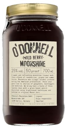 O'Donnell Moonshine WILD BERRY Liqueur 25% Vol. 0,7l