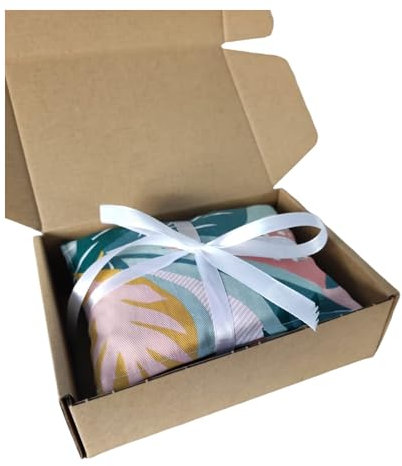 Almohadilla de Semillas de Cereza – Terapia Natural para Alivio del Dolor y Relajación, Ideal para Microondas y Congelador (Estampado)