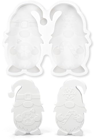 Silikonformen Gießformen Wichtel,Silikonform Wichtel,Silikonform Gießform Weihnachten,Gießformen Silikon für DIY,Silikonform Wichtel Weihnachten (Weihnachten Wichtel)