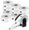 10 Rollen Ersatz für Brother DK-11201 DK11201 Etiketten, 29mm x 90mm Adressaufkleber, kompatibel mit Brother QL-500 550 570 700 710W 720NW 800 810W 820NWB 1050 1110NWB, Schwarz auf Weiß