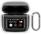kwmobile Earphones Case Compatible with JBL Tour Pro 3 - Crystal TPU Two-Part Earbuds Case - Transparent