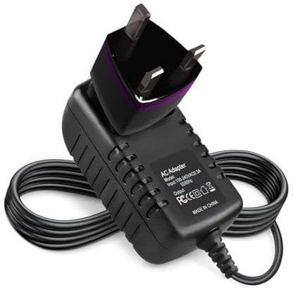 Xzrucst 12V 0.7A AC Adapter Charger AC-DC Adapter Plug Compatible with Makita BMR102 Site Radio + British Standard Plug