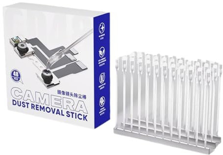 Uqezagpa 48Pcs Camera Lens Cleaner for Synthetic Resin Gel Stick Type Camera Lens LCD Screen