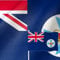 YongFoto Queensland-Flagge, 90 x 152 cm, doppelseitig, Sackleinen, 4-seitig genäht, lebendige Farben, langlebig, UV-beständig, wetterfest, Feier, Garten, Hof, Wand, Innen- und Außenbereich