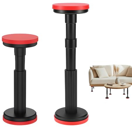 Montagestütze, stützen höhenverstellbar, Teleskopstütze – Verstellbare Möbelstützen für Tisch, Schrank, Waschbeckenunterschrank – Belastbar bis 200kg, Hochwertiger Nylon
