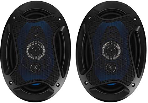 EBTOOLS 6x9in 1000W Car Coaxial Speakers with Magnet & Easy Installation for Enhanced Sound Experience