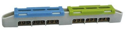 ELEKTRO-PLAST Schutzleiterklemme Sammelklemme 47.108 7270 Weiß
