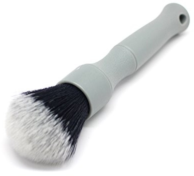 Detail Factory Ultra-Soft Detailing Brush Small, Comfortable Grip and Scratch-Free Cleaning for Exterior, Interior Panels, Emblems, Badges, Gauge Cluster, Infotainment Screen