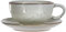 Broste Copenhagen 14533221 Nordic Sand Tasse mit Untertasse, Steinzeug,25ml