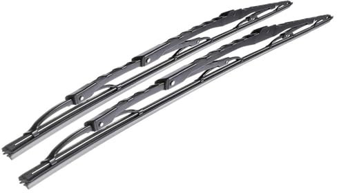 Mossa Vordere Scheibenwischer kompatibel mit Ford Galaxy I (02.1995-03.2000) - Wischerblätter Standard. Wischerblätter - Set für Frontscheibe (Fahrer- + Beifahrerseite) (700 mm / 650 mm)