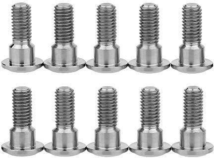 Yaruijia Titan-Bolzen, M8 x 22 mm, Innensechskant-Schrauben für Suzuki Scheibenbremse, Rotor, Motorradzubehör, 10 Stück