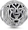 Thomas Sabo Damen Bead Black Cat Karma Beads 925 Sterling Silber K0337-698-11