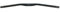 Fahrrad Lenker Alu Concept Flat MTB 720mm breit Klemmung 31,8mm Handlebar Black