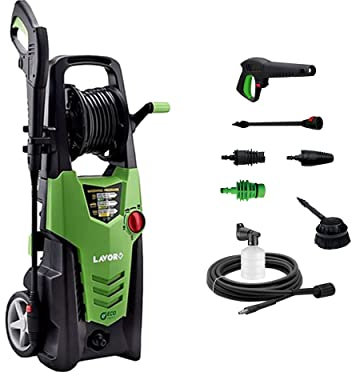 Hidrolimpiadora de alta presión Planet 160 bar WPS con accesorios 2500 W