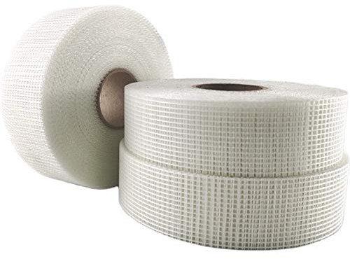 klebemeister 3x Gitterfugenband Gitterband Fugengitterband Fugenband Armierungsgewebe Bewehrungsband ⎥ 48mm x 90m…