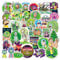 50PCS Rick Stickers for Laptop Water Bottle Luggage Snowboard Bicycle Skateboard Decal for Kids Teens Adult Cartoon Stickers