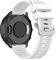 ACTECH Armband Kompatibel mit Garmin Forerunner 55, Garmin Forerunner 158, Silikon Strap Ersatzbänder Ersatz (Weiß)