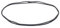 Joint de porte vitre intermédiaire Four, cuisinière C00138859, 482000029395 SCHOLTES
