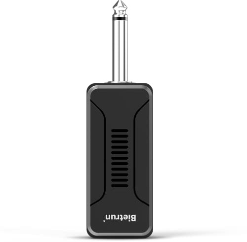 Bietrun UHF Receiver Wireless Microphone WXM02 / WXM04, with 720mAh Rechargeable Battery, 160 ft Working Range, 1/4 Output for for Karaoke Machine/PA Speakers System/Mixer
