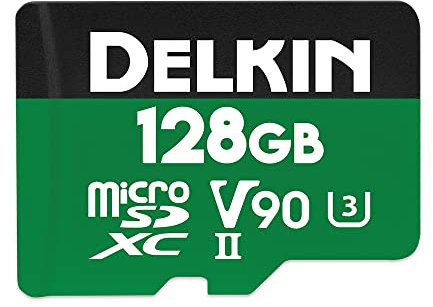 DELKIN MICROSD 128GB Power UHS-II V90