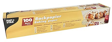 Backpapier Großverbraucherrolle 100 m x 38 cm braun in Faltschachtel