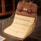 TIMWIND Cute Chair Cushion Plush Seat Cushion Cute Car Cushion Lumbar Support Office Chair Pads Cartoon Gaming Seat Cushion Cute Sofa Cushion(Little Bear)