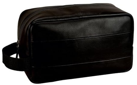 LEONHARD HEYDEN Hamburg Washbag Black