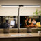 Quntis Lampada da scrivania a LED 80cm, 15W Lampade da Tavolo con Morsetto, lampada per la Protezione Degli Occhi con Collo di Cigno Flessibile, Luce per Ufficio, Lettura, Architetti, Studio