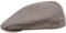 Sterkowski Derby Flatcap | 100% Leinen Super Leicht Herren Sommer Schiebermütze | Gatsby Sonnen Kappe Vintage Fisherhut Golf Cap Urbane Klassische Trendmütze Damen Retro Trucker Mittelgrau 57