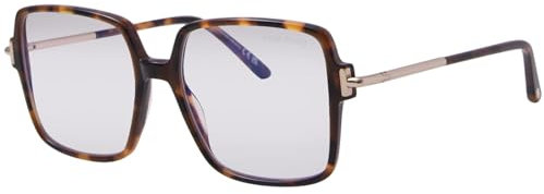 TOM FORD Unisex FT5915-B Lunettes de Soleil, Dark Havana, 53