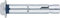 Tacos Anclaje Metalico de Expansion | M12-16 | PACK 10 | Tacos hormigon, pared, chapas metalicas | Espiches de pared, Tornillo expansivo, Espirros anclaje, Tornillos inviolables