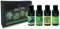 FRESH AURA Saunaaufguss Set – Sauna Aufgussmittel Geschenkset 4 x100 ml mit natürlichen ätherischen Ölen – Sehr ergiebige und langanhaltende Saunadüfte – Relax Mix | Made in Germany