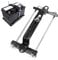 Battery Clamp Bracket, Car Battery Restraint, Battery Tie Down Strap, Car Battery Crossbar Tie Down Holder, Battery Fixing Tool, Space Saving Design with Bolts, Fits 19-27cm Most Battery Sizes