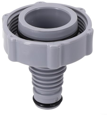Adaptateur de tuyau de piscine P6H1419 - Valve de vidange pour tuyau de piscine - Connecteur de rechange pour vidange de piscine - Raccord de vidange de piscine (lot de 1)