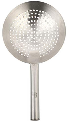 Colador de té Colador de metal Cuchara de espumadera de Cuchara grande Colador Cucharón ranurado Espumadera de cocina for cocina Cuchara de espumadera de aceite 25.5CM utensilios de cocina Cuchara ran