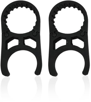 MARINE CITY Black Nylon Ladder Clamp for 1.25 Tubes, Durable, Secure, Easy Installation, Compatible with Boarding & Swim Ladders