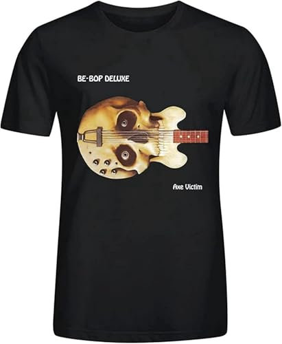 Be Bop Deluxe Axe Victim Hommes Funny Pullover Men's Crewneck T-Shirt Short Sleeve Top Unisex Pure Cotton Tee Black