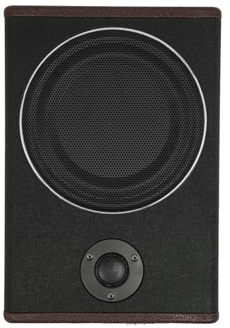 banborba Car Subwoofer, 600W 8 Inch Car Under Seat Slim Amplifier Subwoofer Stereo, Car Audio Speaker, Strong Compatibility, 26 x 34.5 x 6.8cm, Black