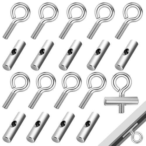 Cimown Edelstahl Kederstopper 8-10mm für Kederschiene am Markise, 10 Stück | Korrosionsbeständig, mit hoher Tragfähigkeit, für Camping, Wohnmobilreisen und das Aufstellen von Zelten