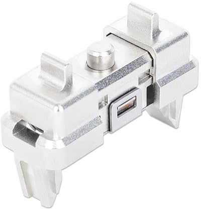 Intellinet 1U Tool-Free Rack Mount Clip, 12-Pack – Quick Snap-in Design for Effortless Setup, Ideal for 10 & 19 Racks - Durable Steel & Zinc Construction - 716512