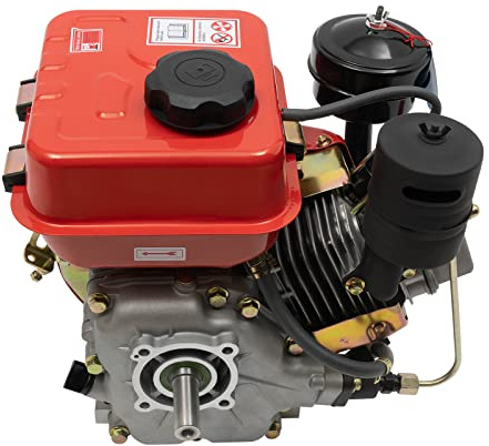 Motore diesel a 4 tempi, monocilindro, 2,2 KW, 2200 W, 3800 giri/min, raffreddato ad aria con silenziatore, serbatoio da 3,5 l, per generatore, agricoltura, trattore, pompa dell'acqua, piccole